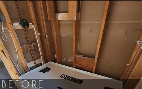 St. Albert bungalow interior finishes before renovation